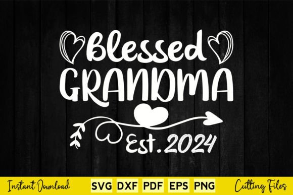 Blessed Grandma Est 2024 Gift Graphics and Crafts Review
