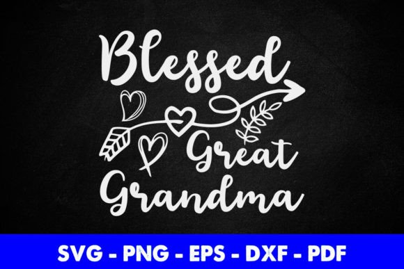 Blessed Great Grandma Flower Arrow Graphics and Crafts Review