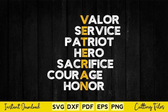 Funny Veteran Quotes Graphics for Crafts