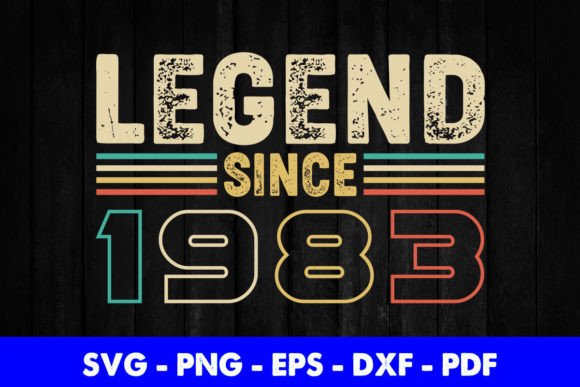 Legend Since 1983 Birthday T-Shirt Graphics and Crafts Review