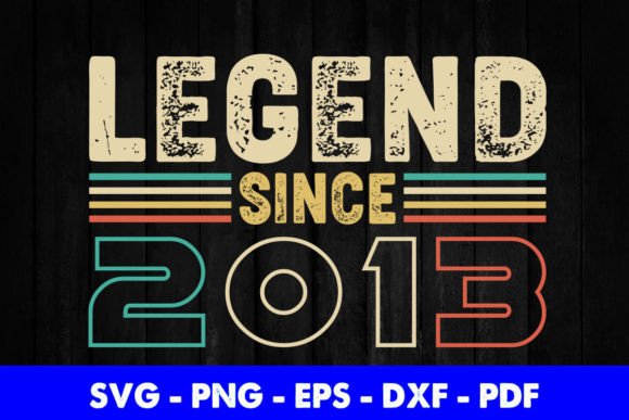 Legend Since 2013 Birthday T-Shirt Graphics and Crafts Review