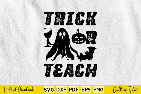 Tri-ck or Teach Halloween Teach Pumpkin Graphics and Crafts Review